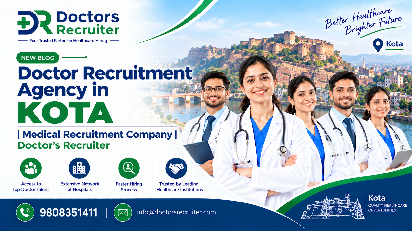 Doctor Recruitment in Kota, Rajasthan – Complete Hospital Hiring & Medical Staffing Guide